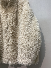 MINAMI TANAKA×CLANE同型　CURL FUR SHORT COAT